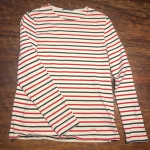 Petit Bateau Striped Long Sleeve Tee